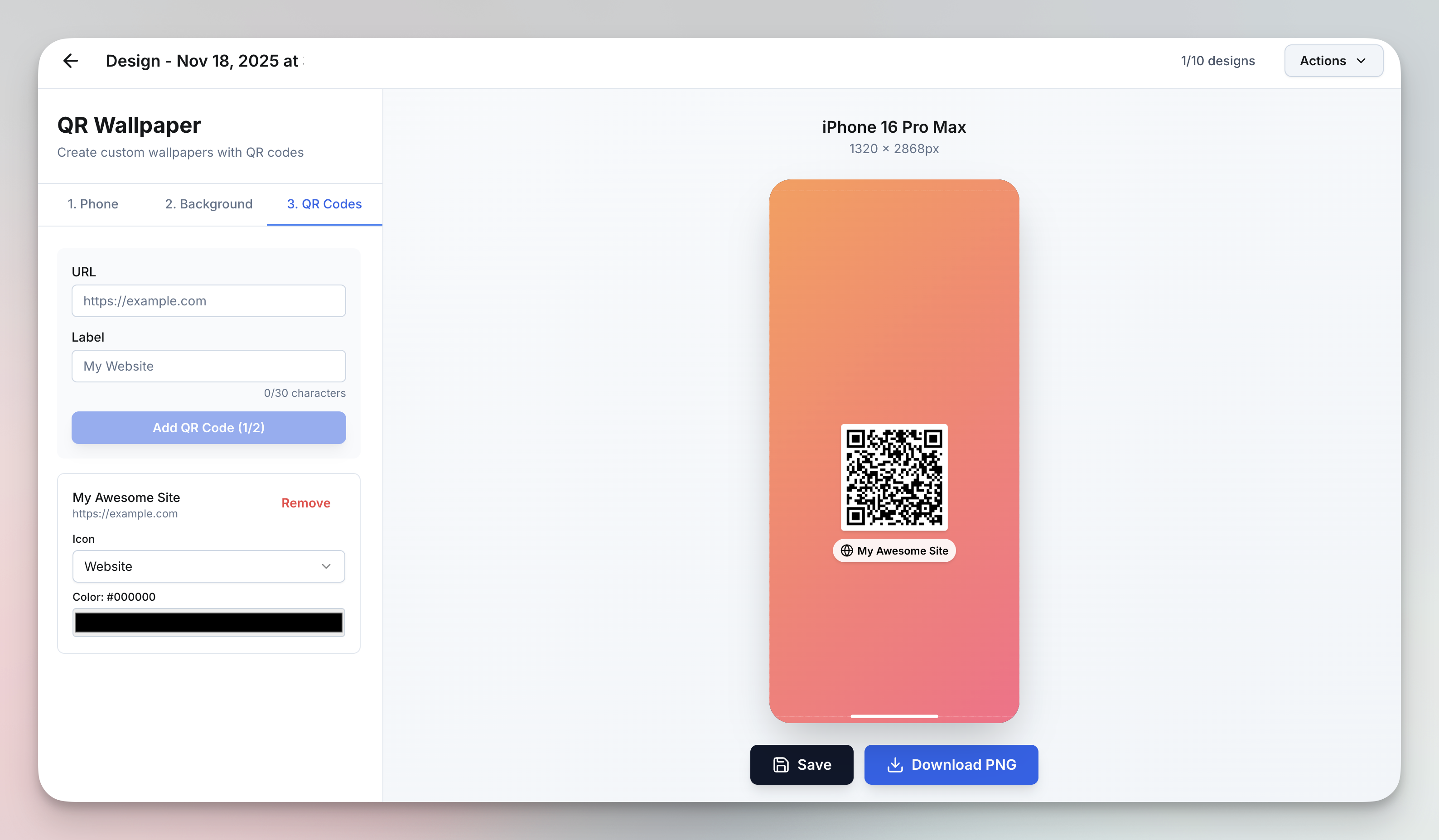 QR Canvas - Screenshot 3 preview