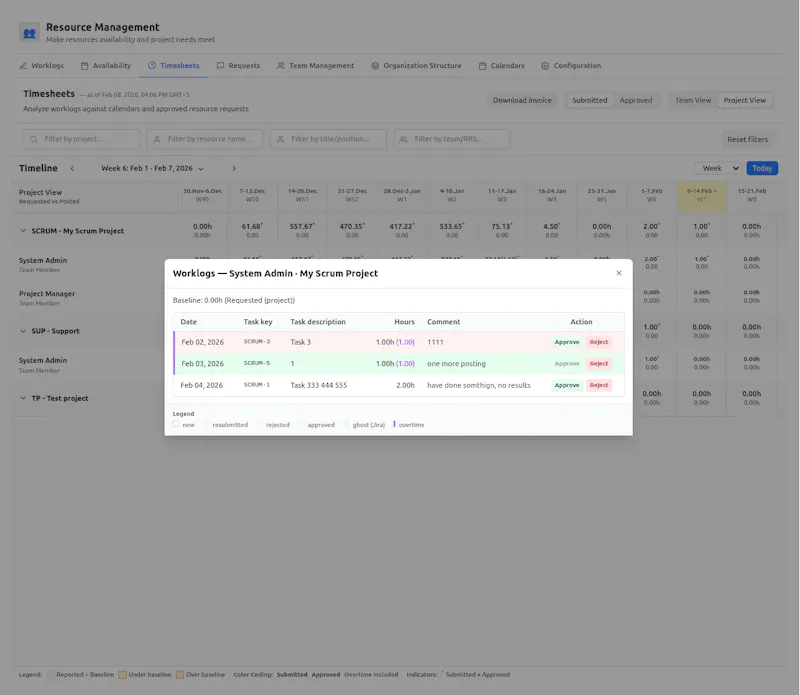 Resource Management for Jira screenshot 5