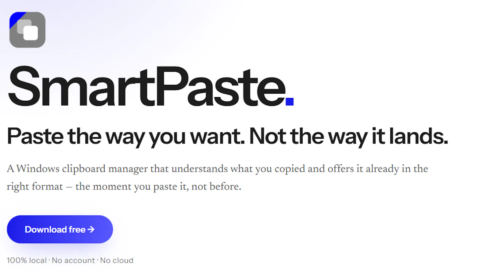 SmartPaste screenshot 1