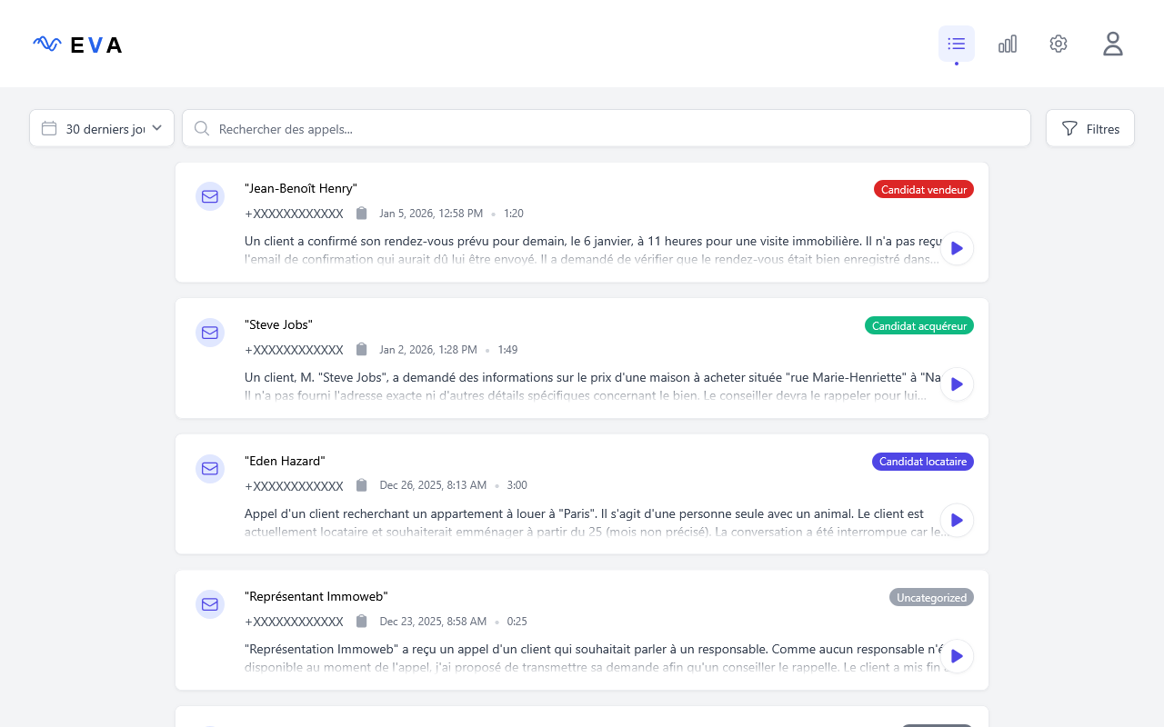 Eva, AI phone assistant for busy people gallery image
