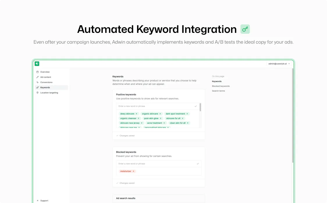 Adwin: Your AI-Powered Google Ads Manager | Product Hunt