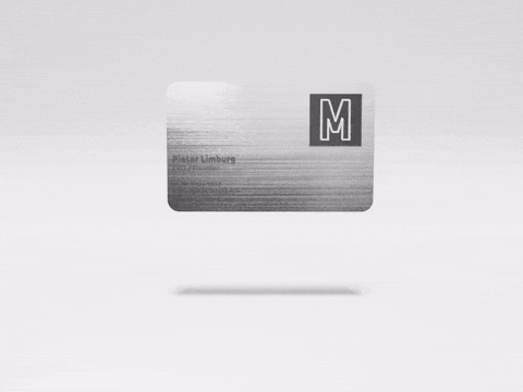 metal digital business card