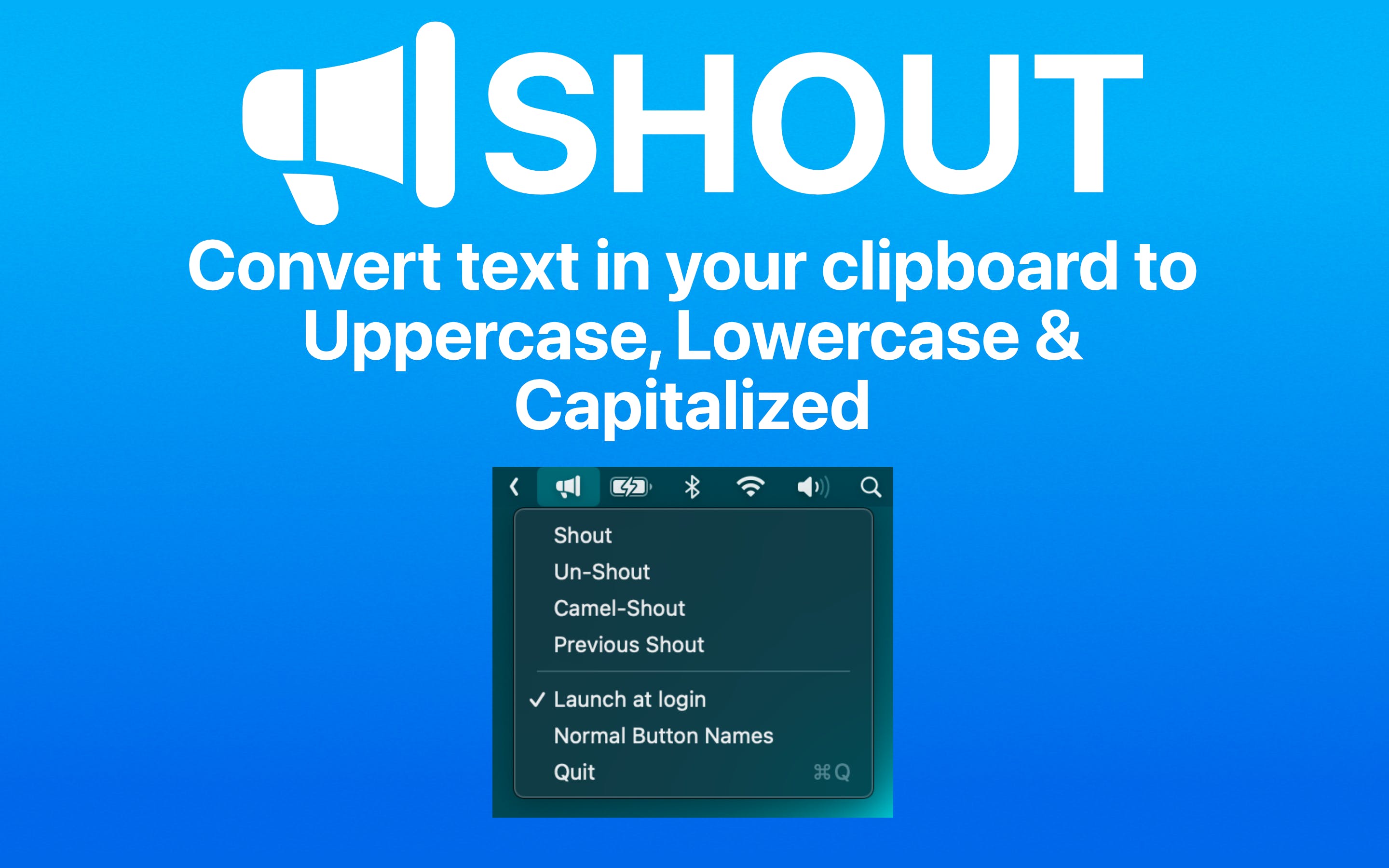 SHOUT - Text Cases media 1