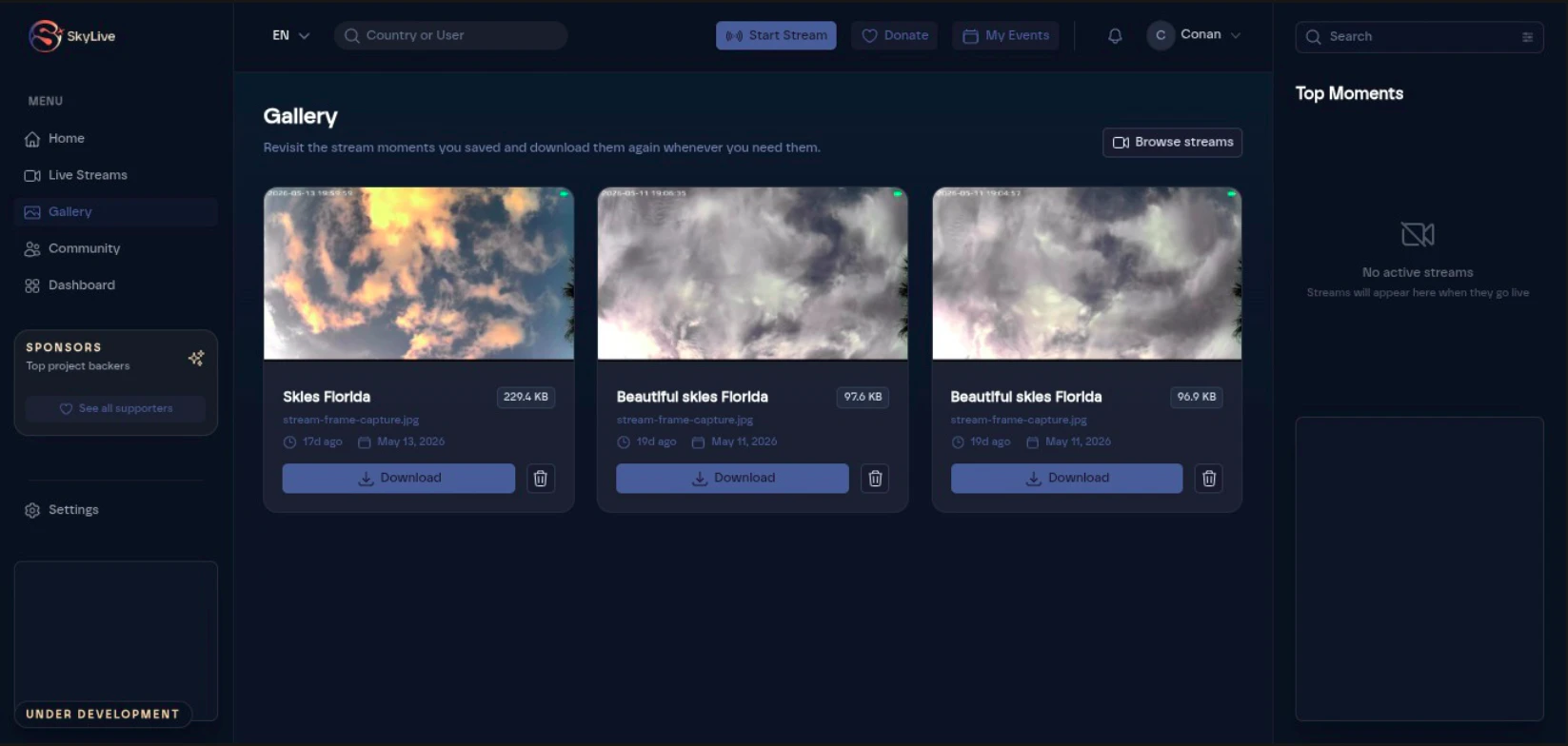 Skylive screenshot 6