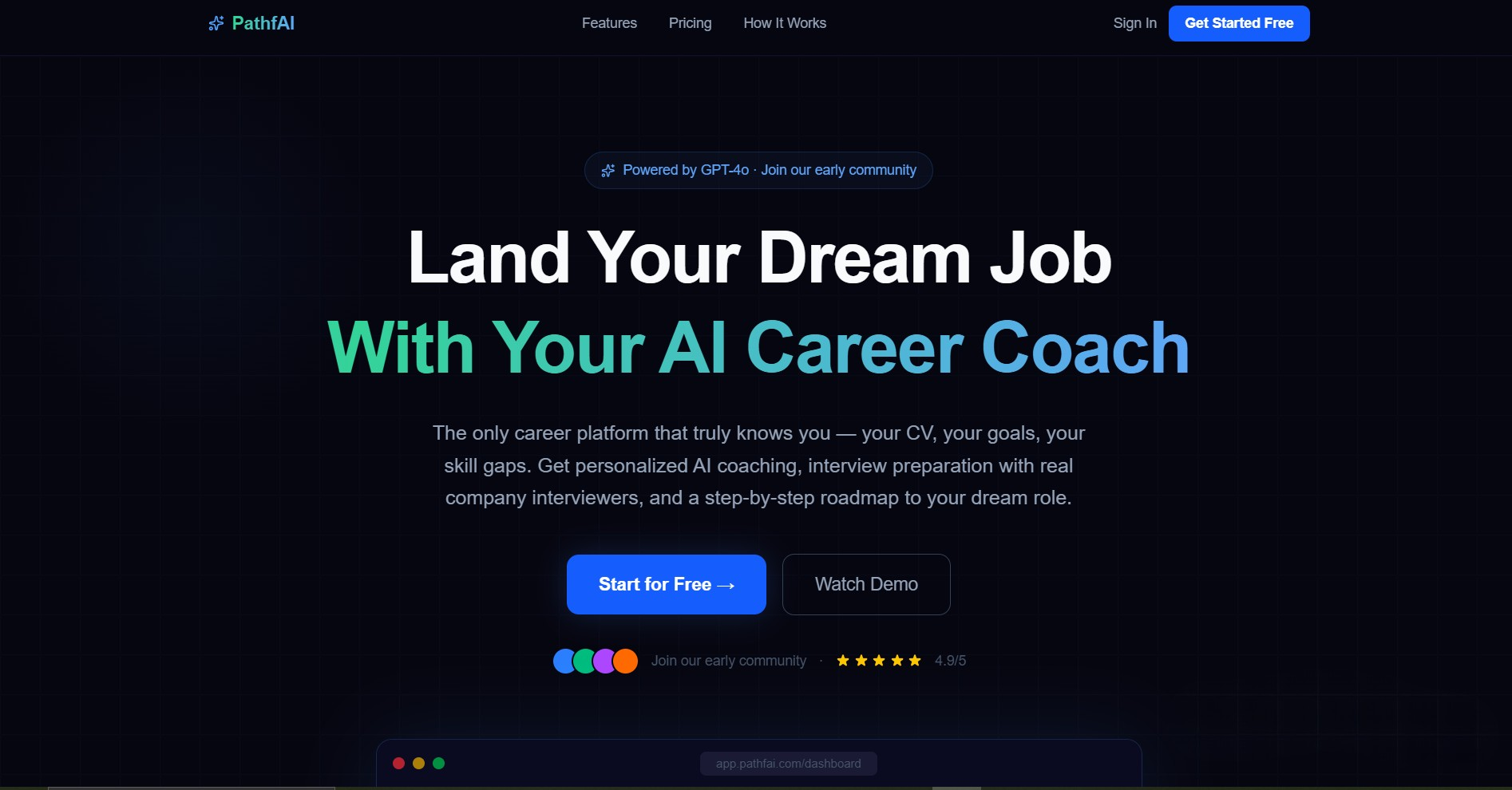 PathfAI — Your AI Career Coach gallery image