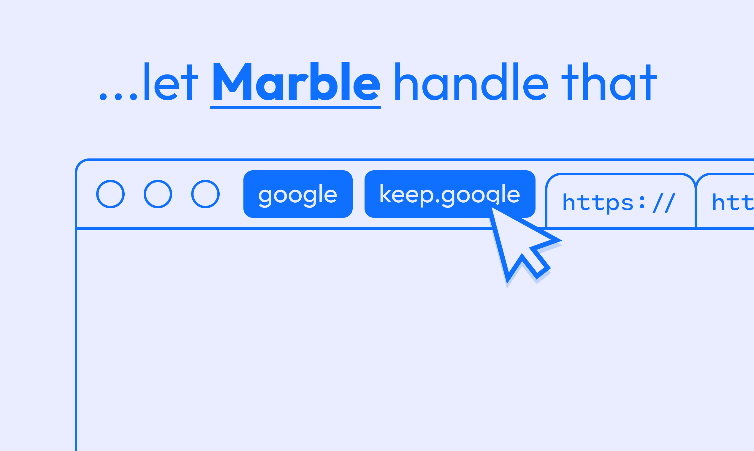Marble for Google Chrome media 2