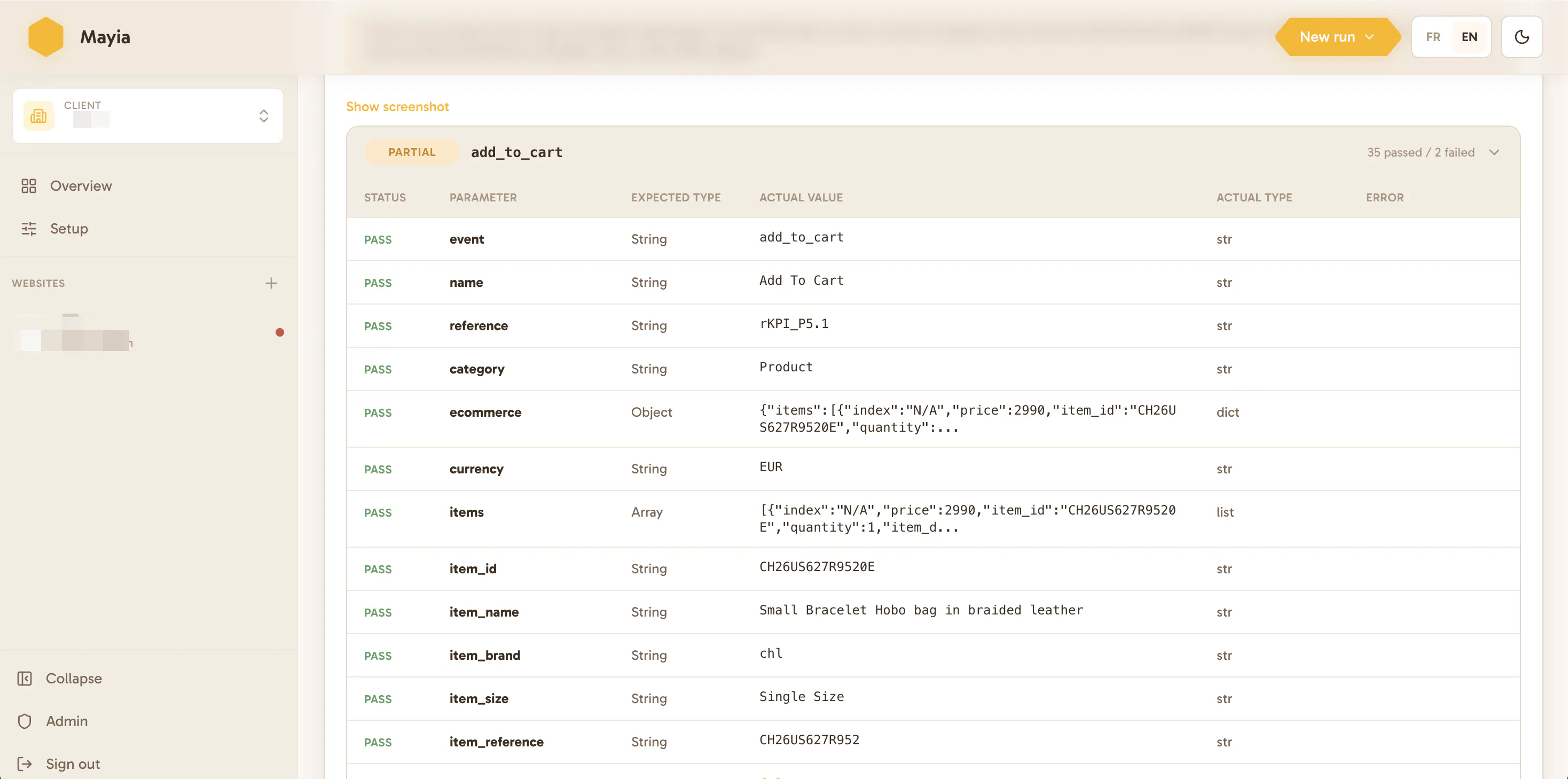 MayIA° - Smart dataLayer monitoring gallery image