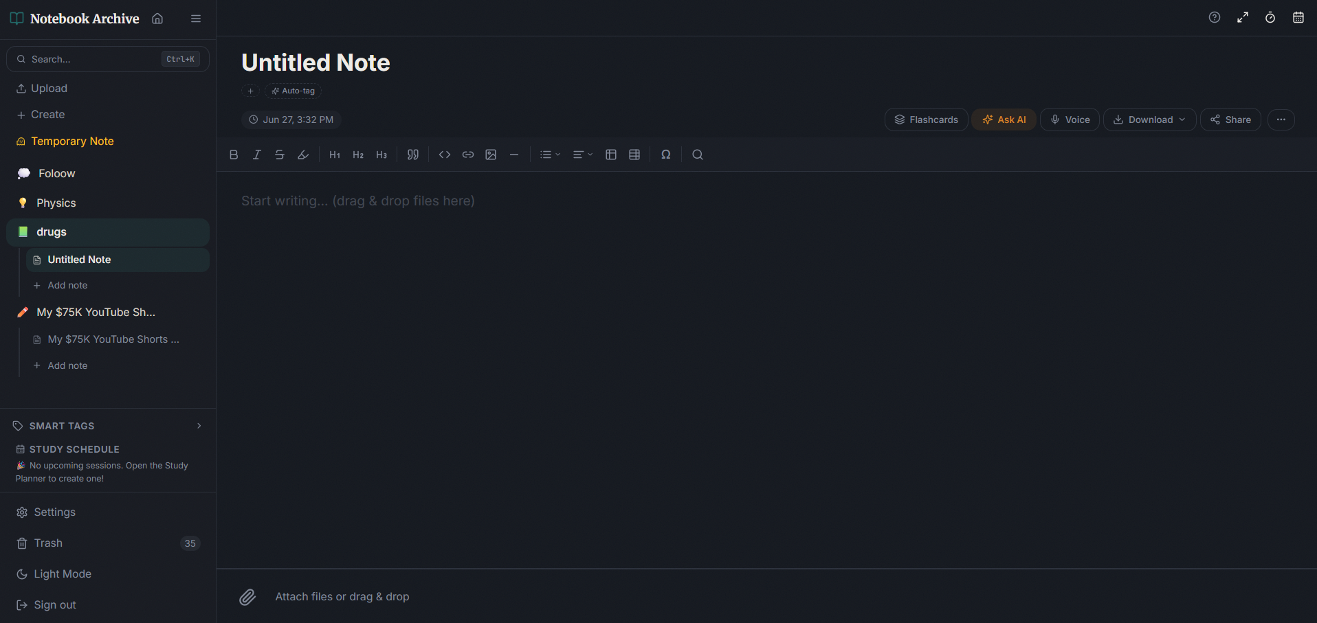 Notebook Archive gallery image