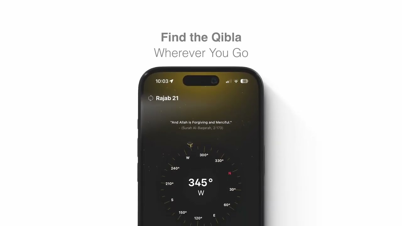 The Qibla: Direction & Times for Muslims