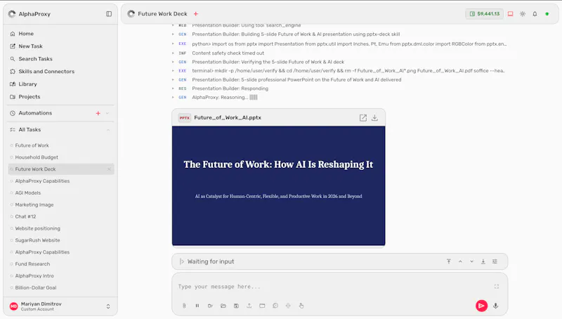 AlphaProxy.AI screenshot 2