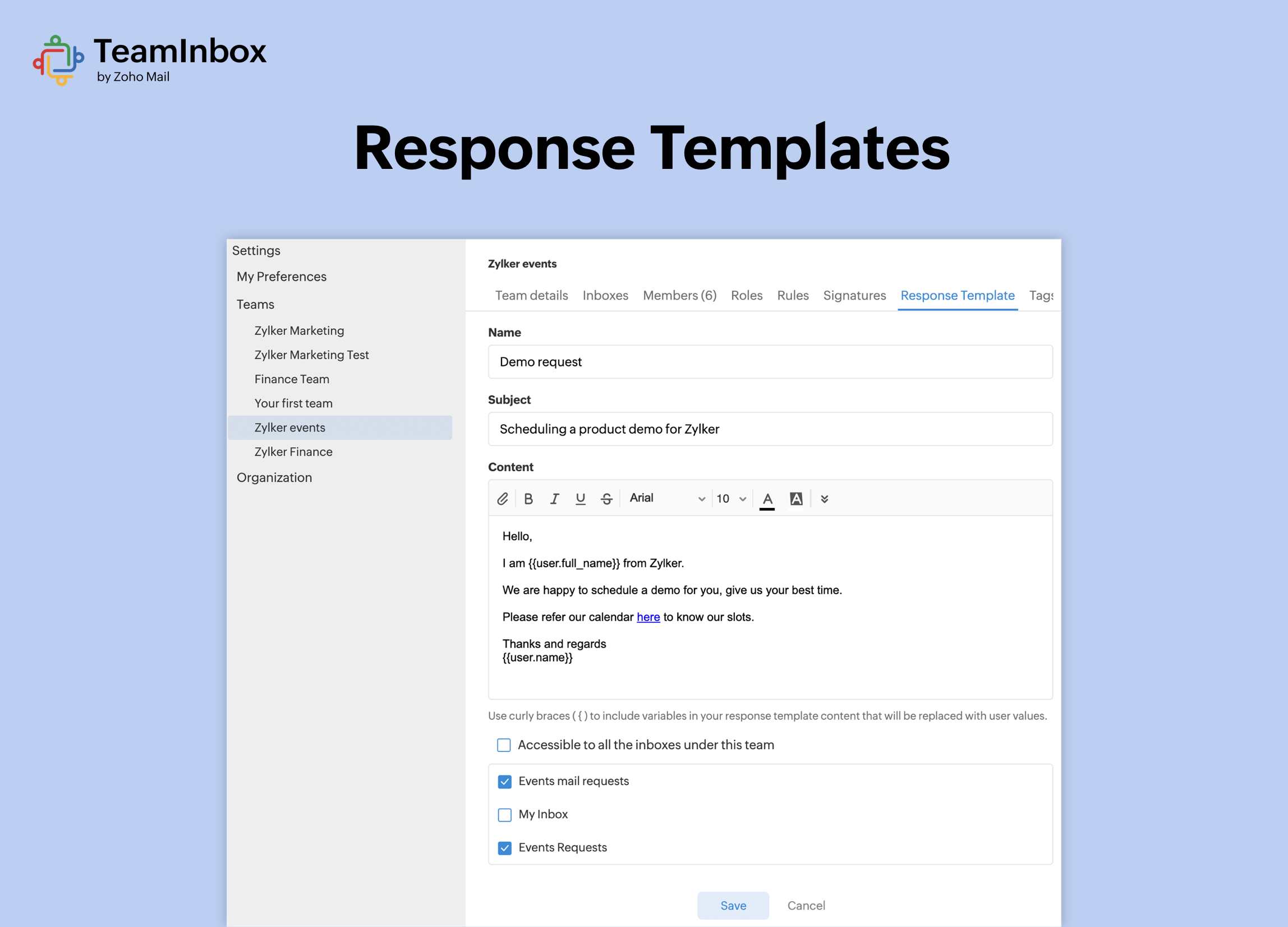 Zoho TeaminBox media 4