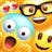 3D Emoji. Vector emoticon faces icons