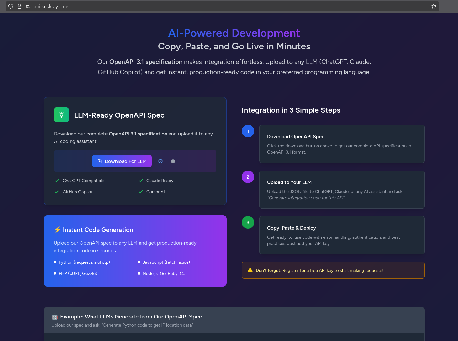 API - Keshtay L.C. - Screenshot 3 preview