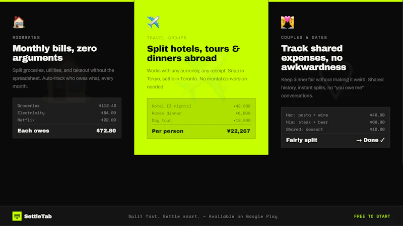 SettleTab screenshot 5