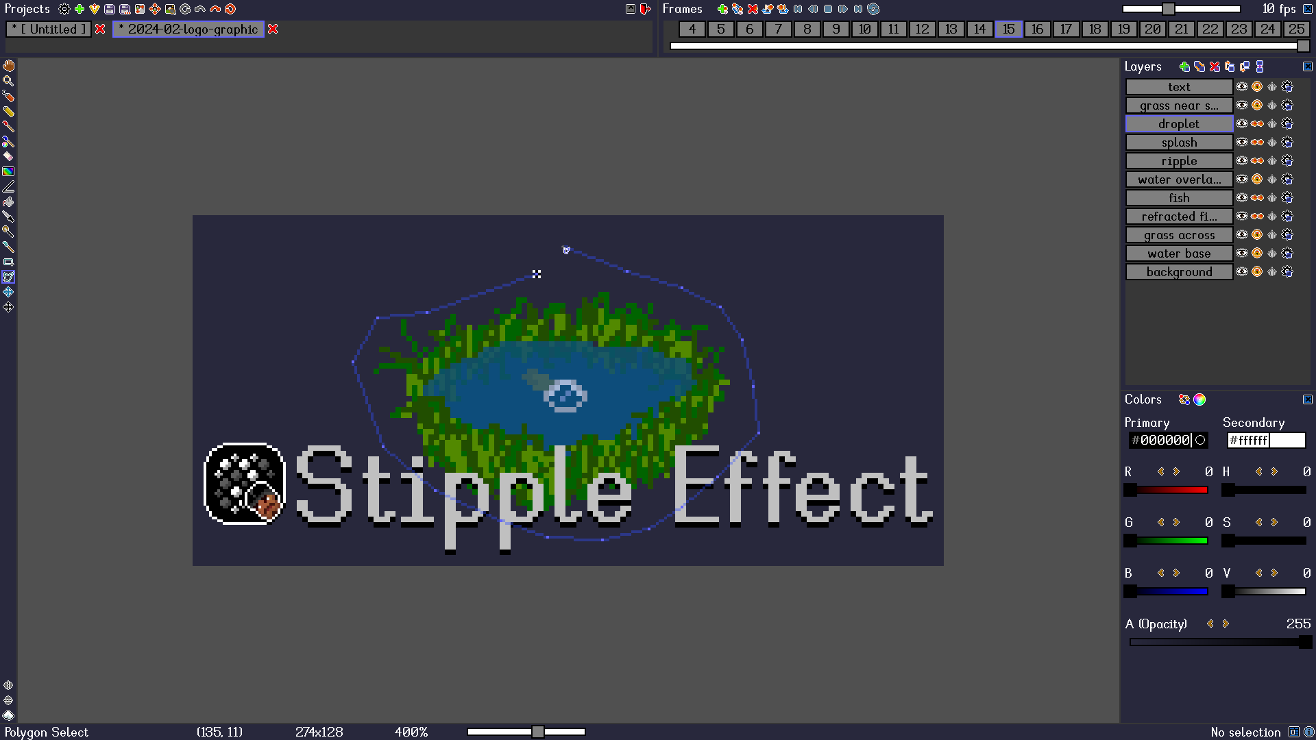 Media Kesan stipple - Editor dan Animator Pixel Art 4