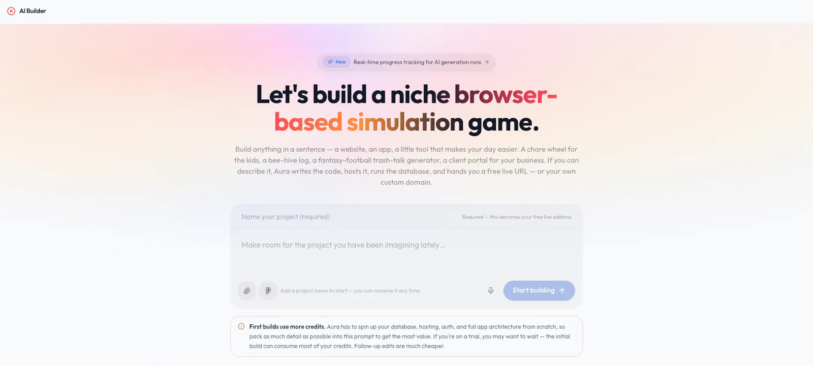 Aura screenshot 2