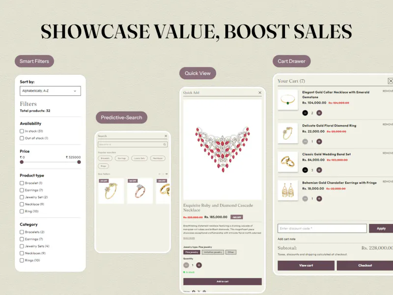 Polish Jewelry Store Shopify Theme screenshot 3