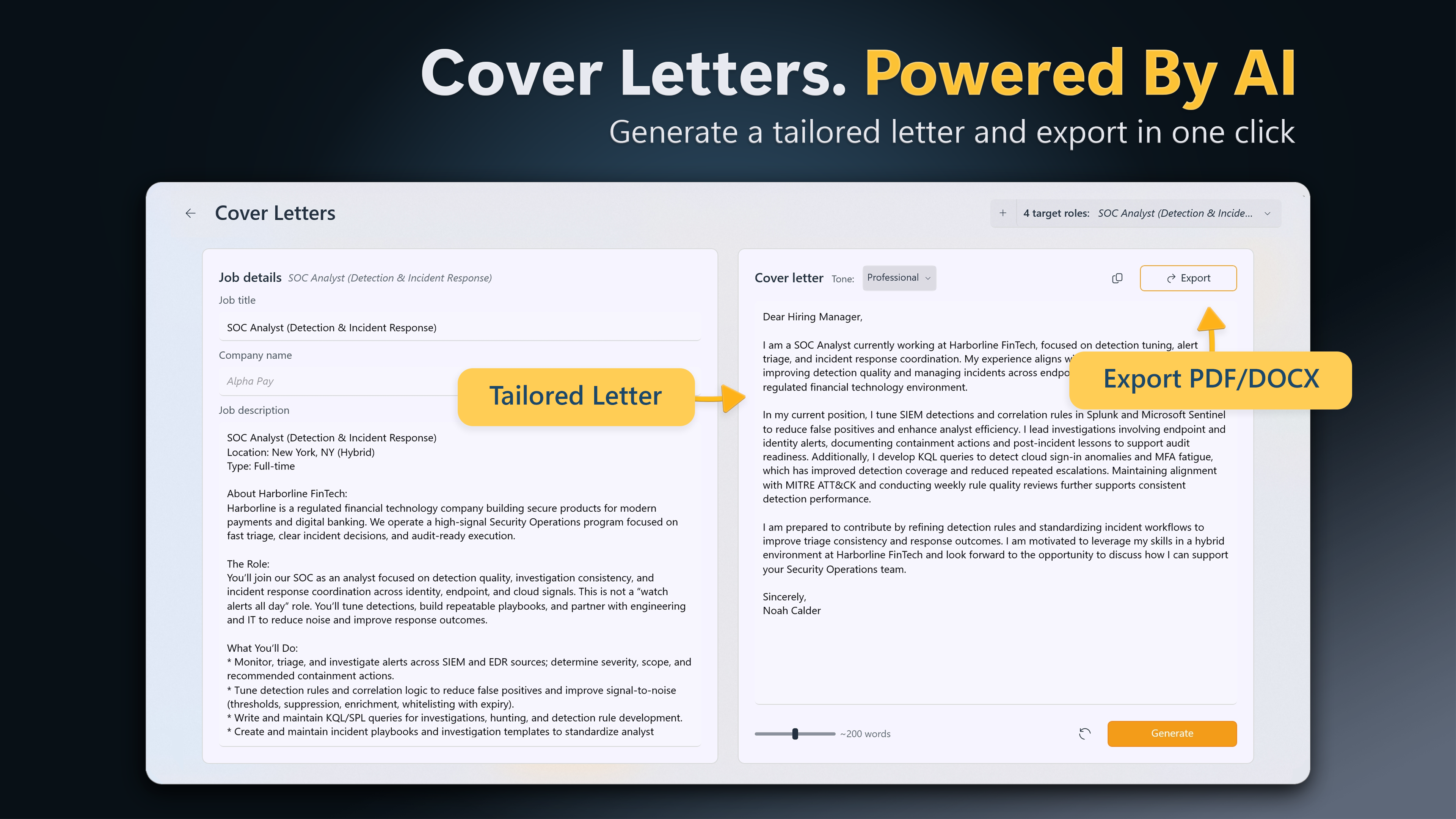 Resumy - Offline CV Builder with ATS - Screenshot 5 showing product features and functionality