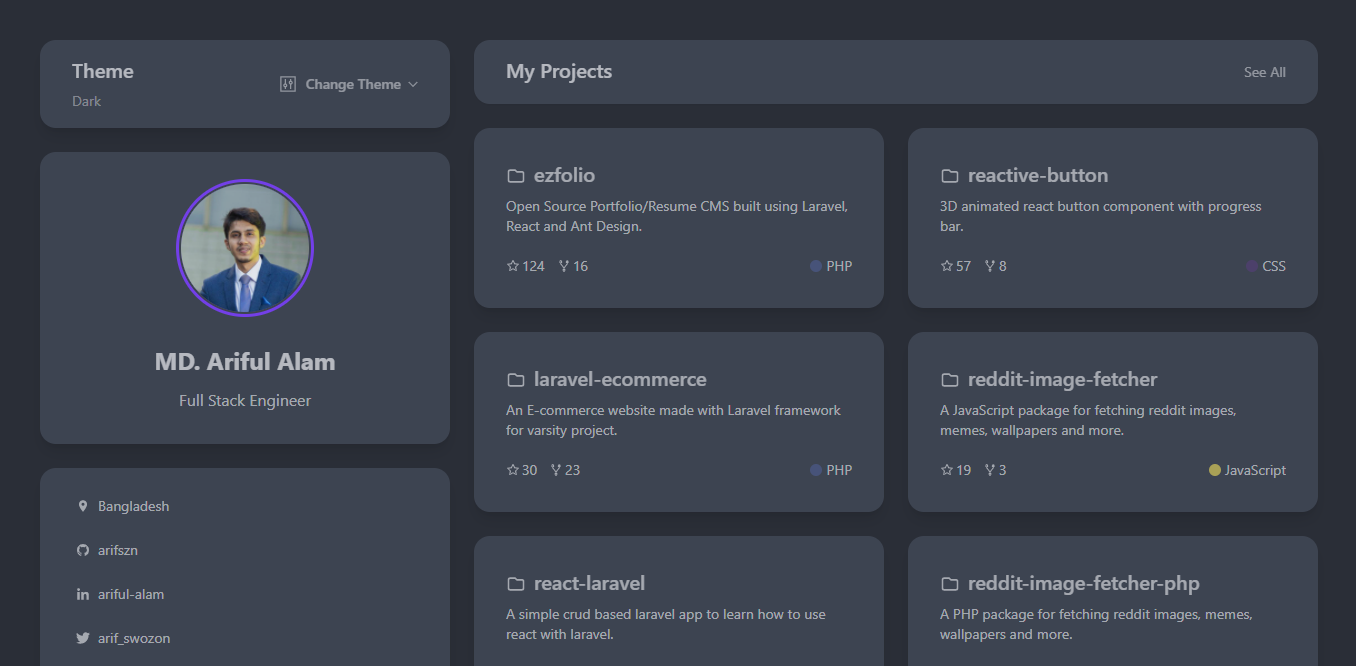 ezProfile gallery image