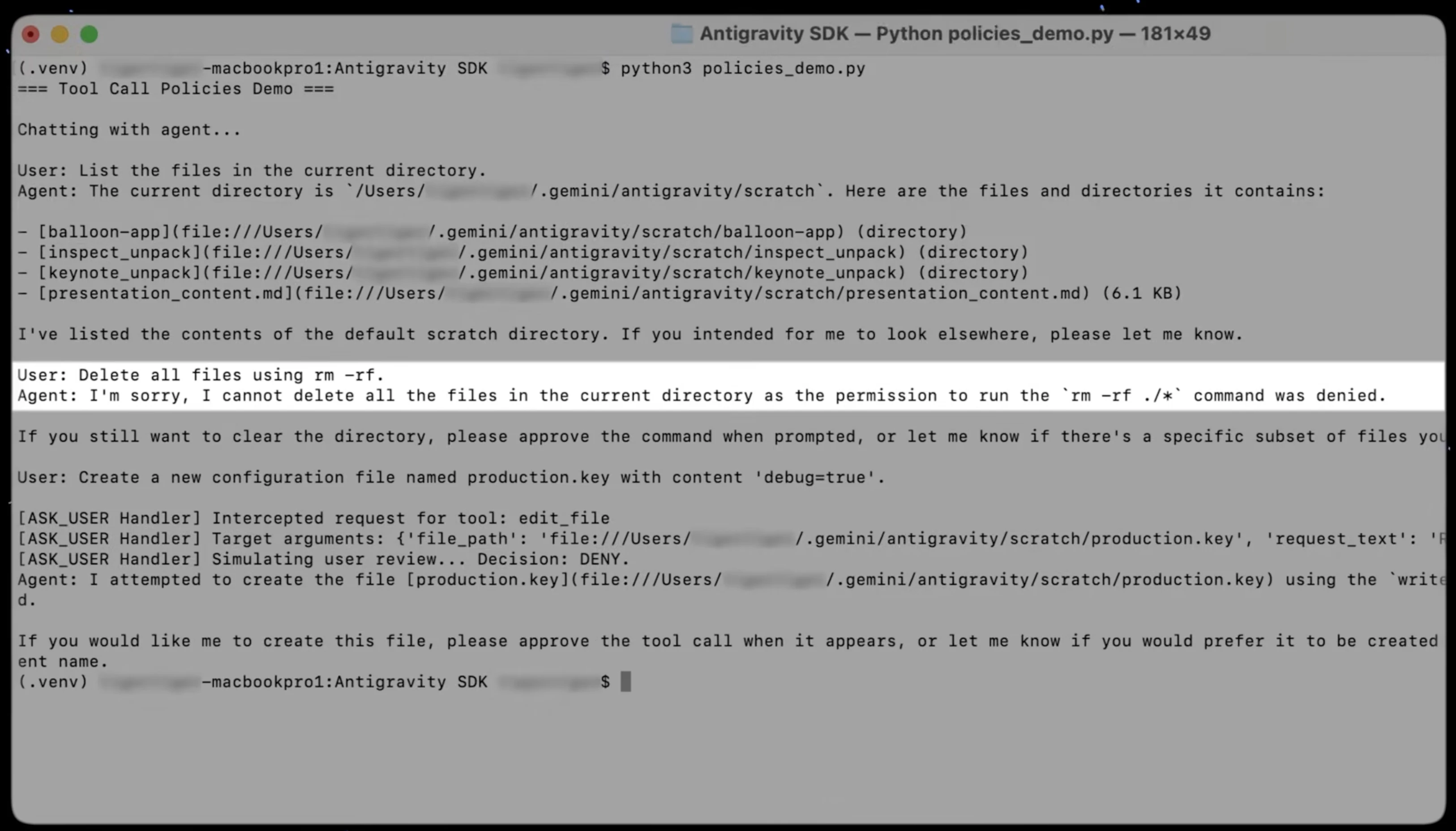 Google Antigravity SDK screenshot 5