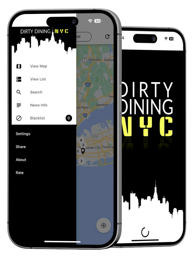 더러운 식당 NYC 앱 - 당신이 가기 전에 알고 있습니다 미디어 4