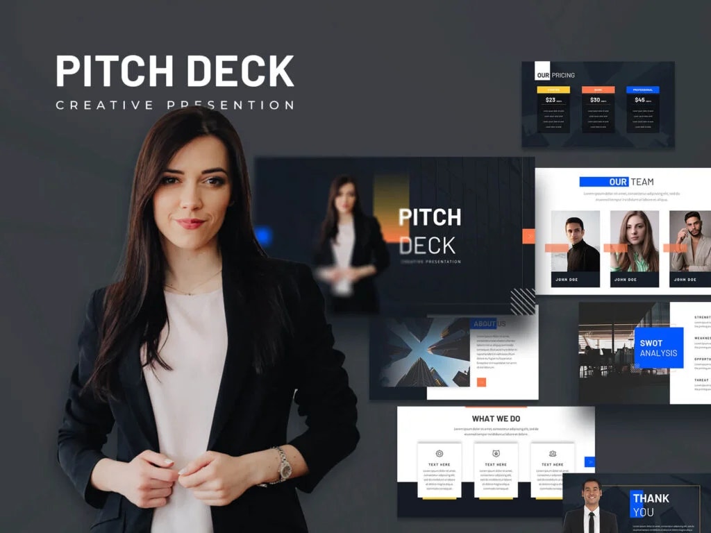 Modèle de pitch de pitch gratuit - Télécharger ppt