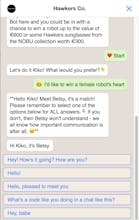 Valentine's Day Marketing Bot for Hawkers co. gallery image