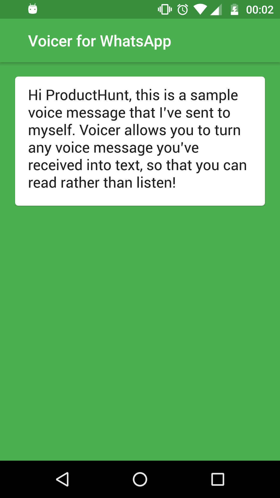 Voicer for WhatsApp gallery image