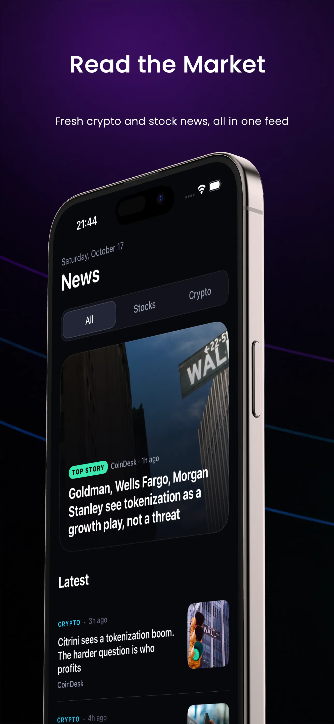 FinTrack: Crypto & Stocks gallery image