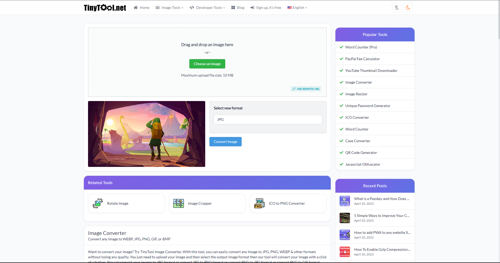 TinyTool.net gallery image