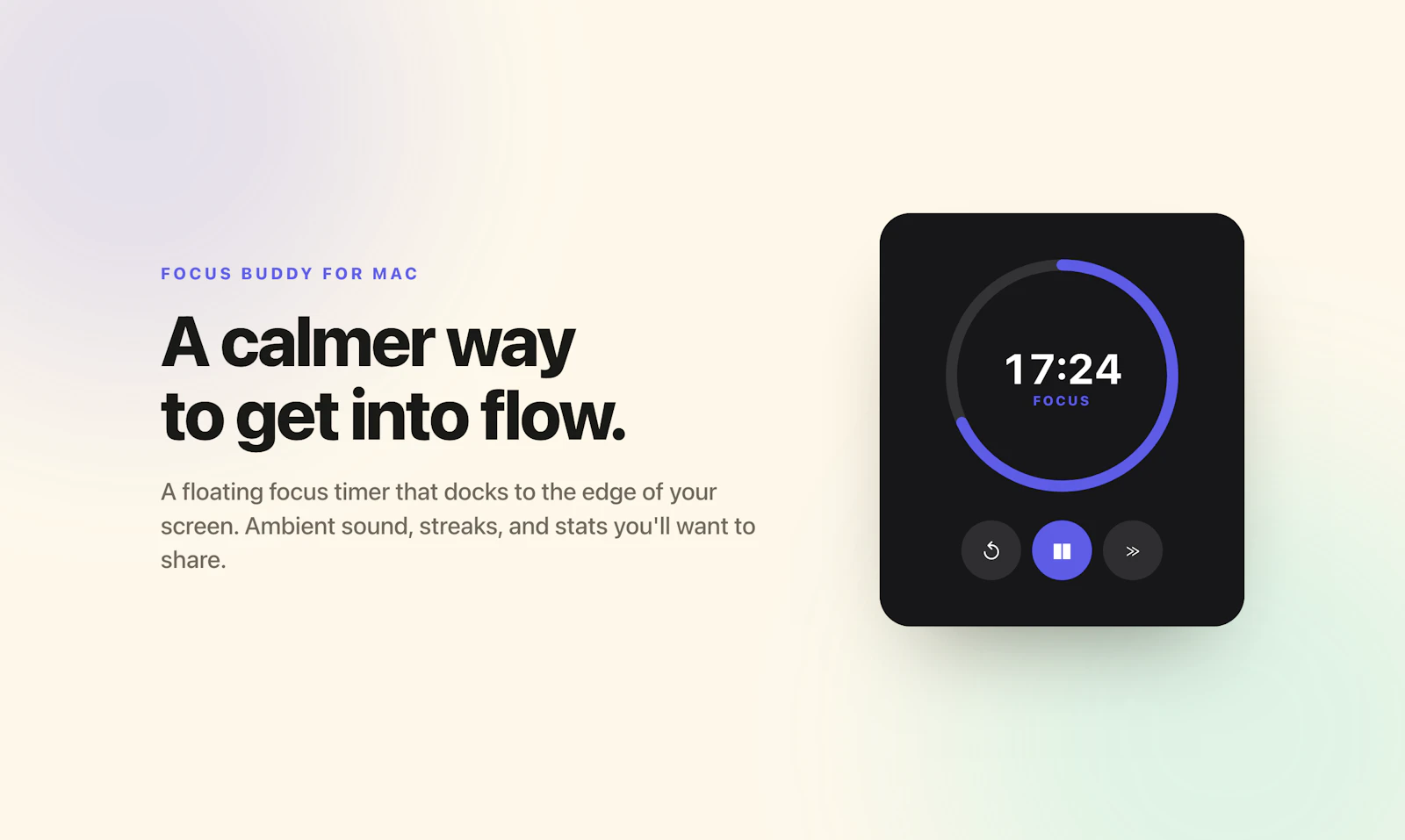 Focus Buddy by SidePerch screenshot 2