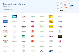 Payment icons Library gallery image