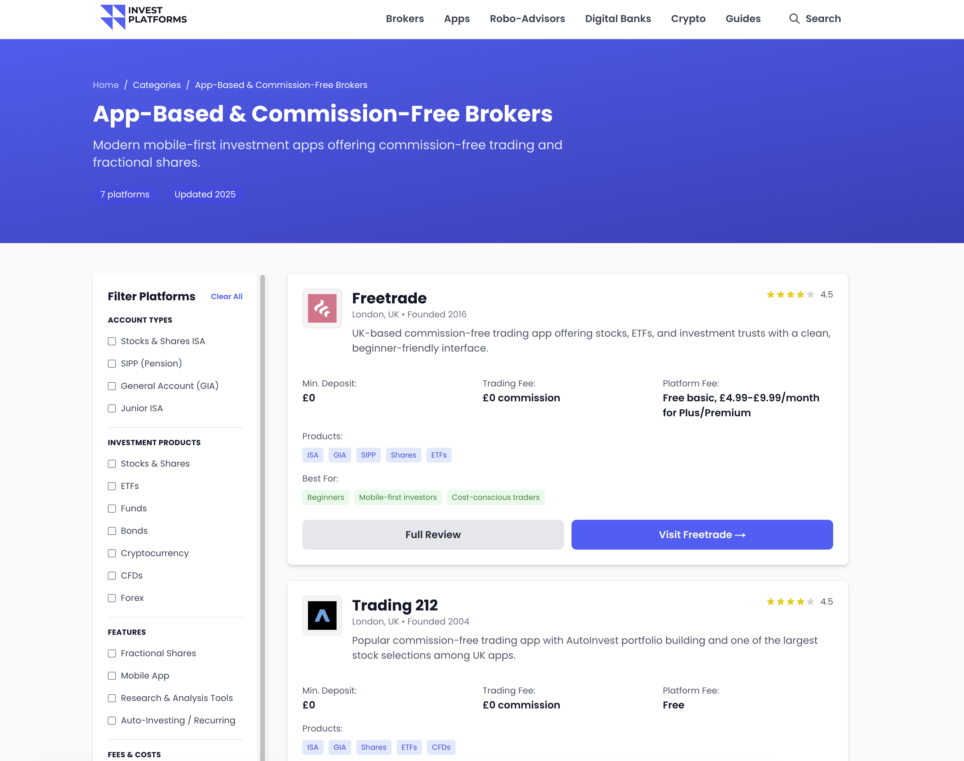 UK Investment Platforms gallery image