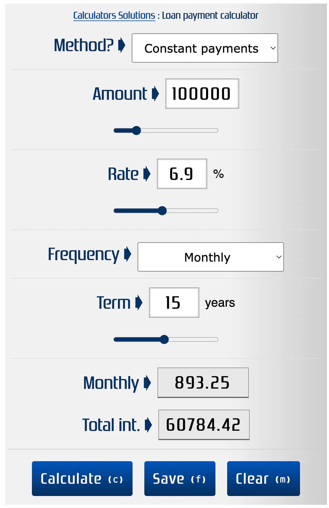 Calculators.Solutions gallery image