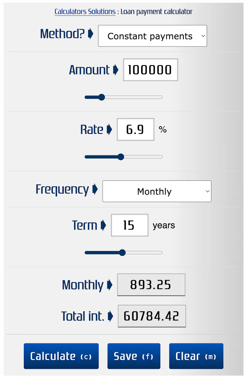 Calculators.Solutions screenshot 9