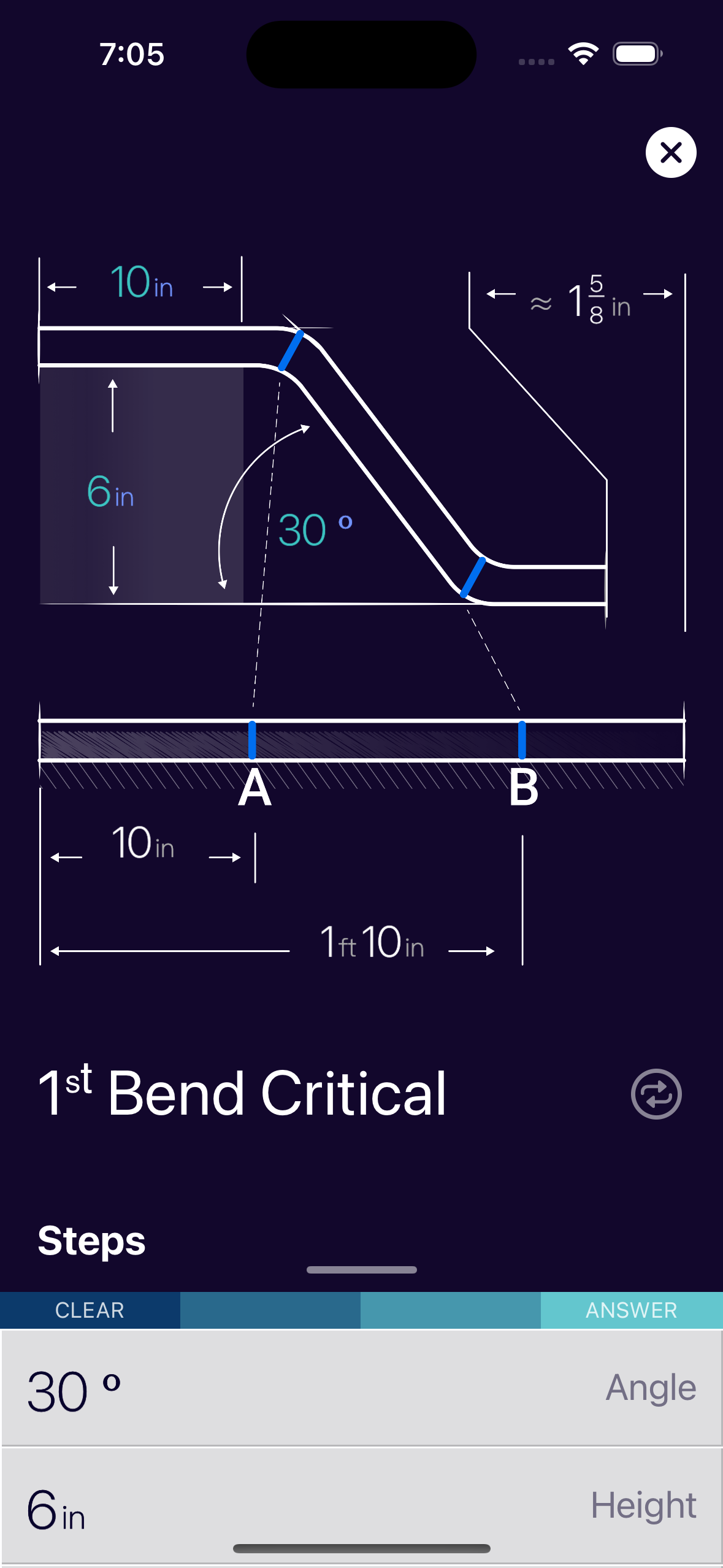 Flexión de conducto - Calculadora de flexión de conductos avanzados para electricistas media 1