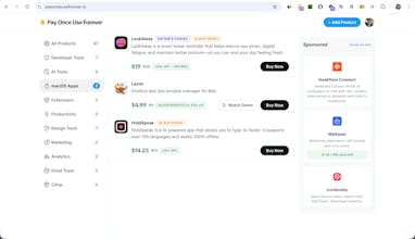 Pay Once Use Forever gallery image