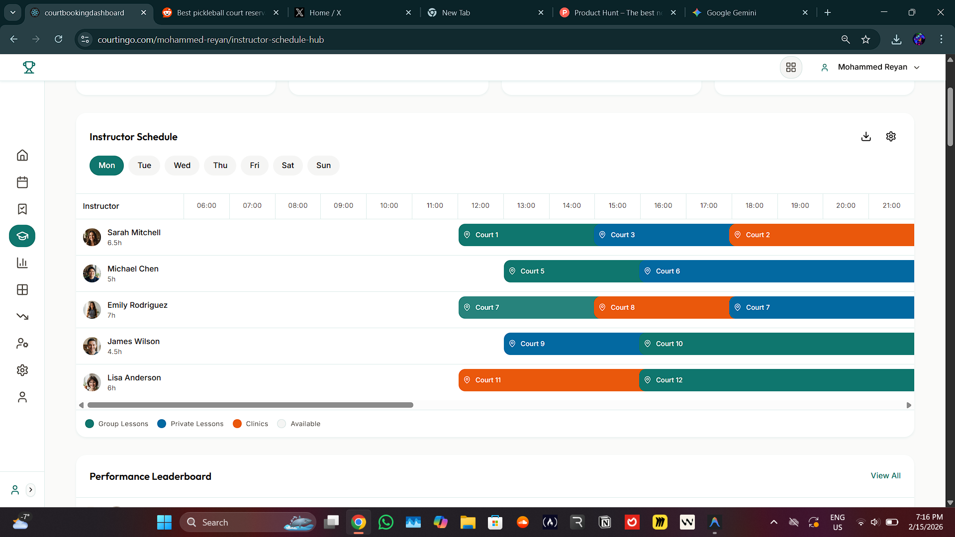 Courtingo - Screenshot 4 showing product features and functionality