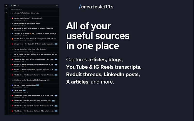 createskills screenshot 2