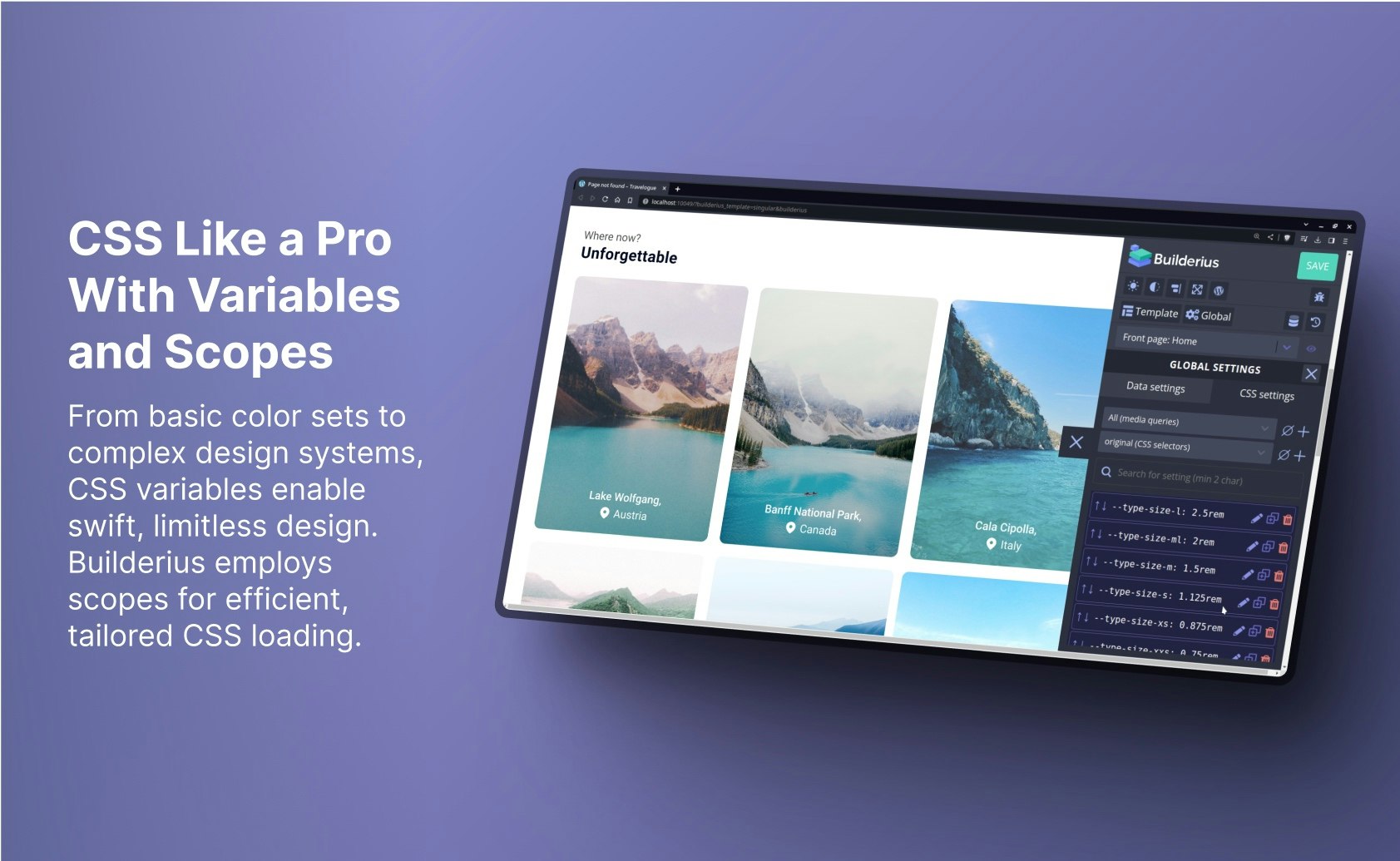 Builderius - WordPress сайт -строитель медиа 1