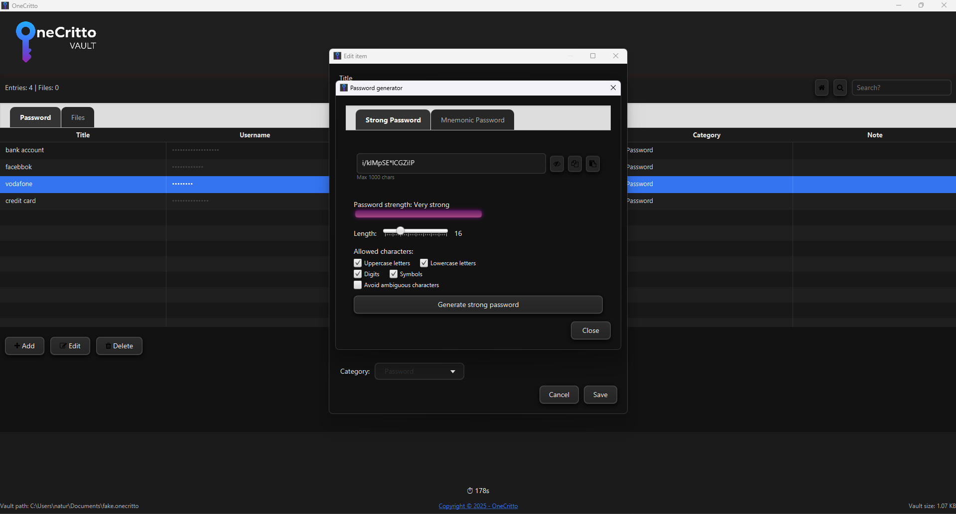 OneCritto - Screenshot 3 showing product features and functionality