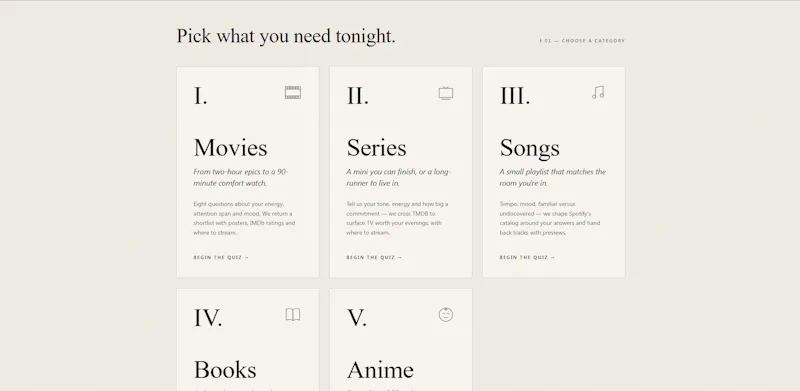 Suggest Me Something screenshot 2