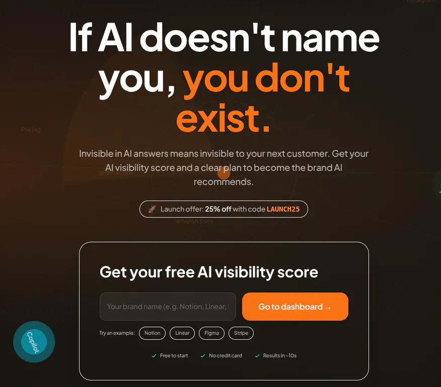 AiVisibility - How visible you are to AI gallery image