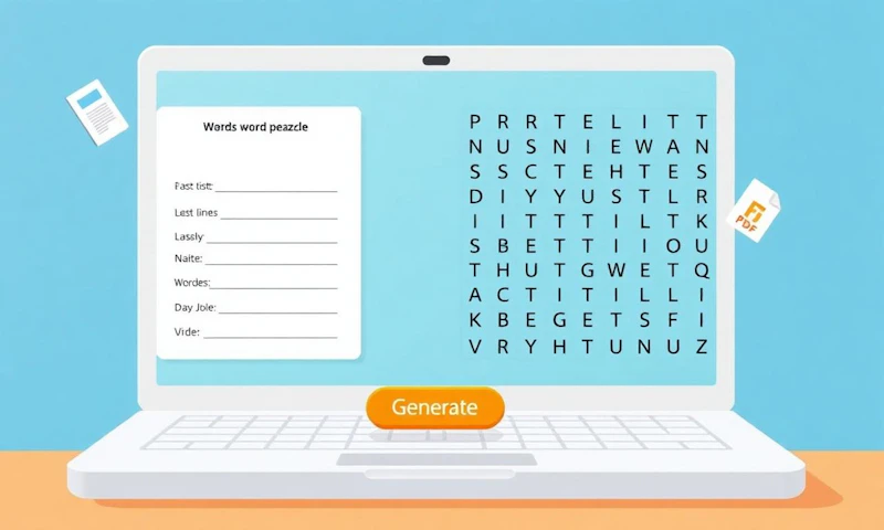 Word Search Maker screenshot 3