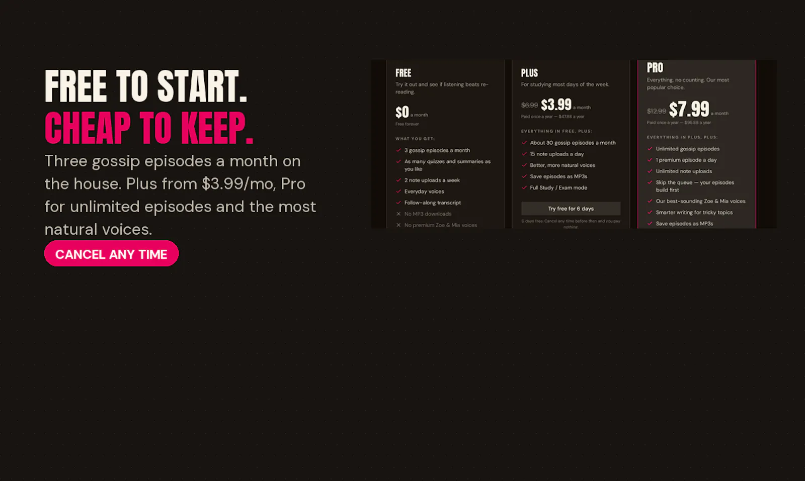 Study Gossip screenshot 3