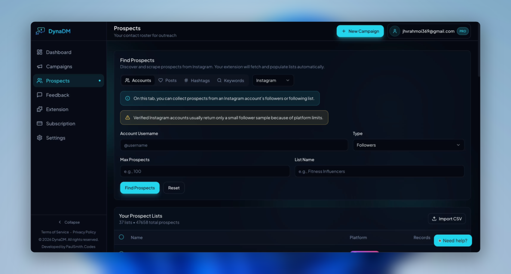 DynaDM - Screenshot 5 showing product features and functionality