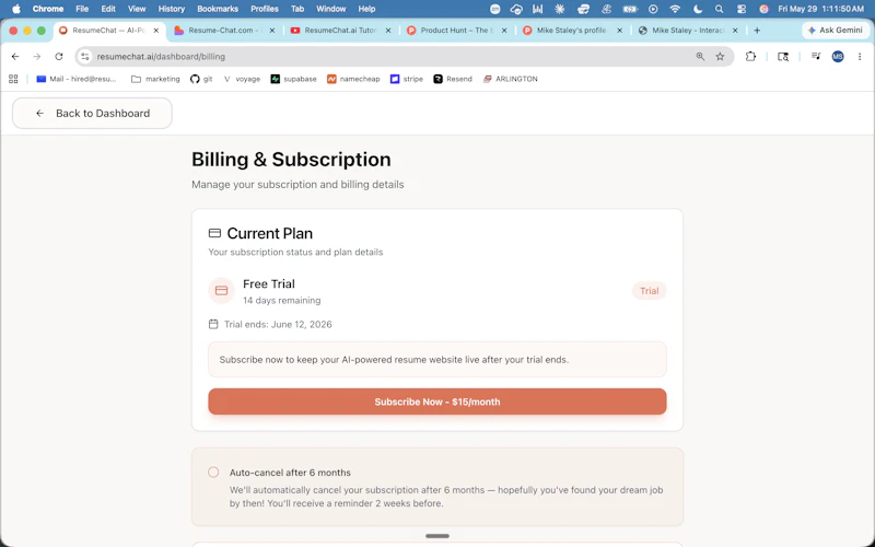 ResumeChat.ai  screenshot 4