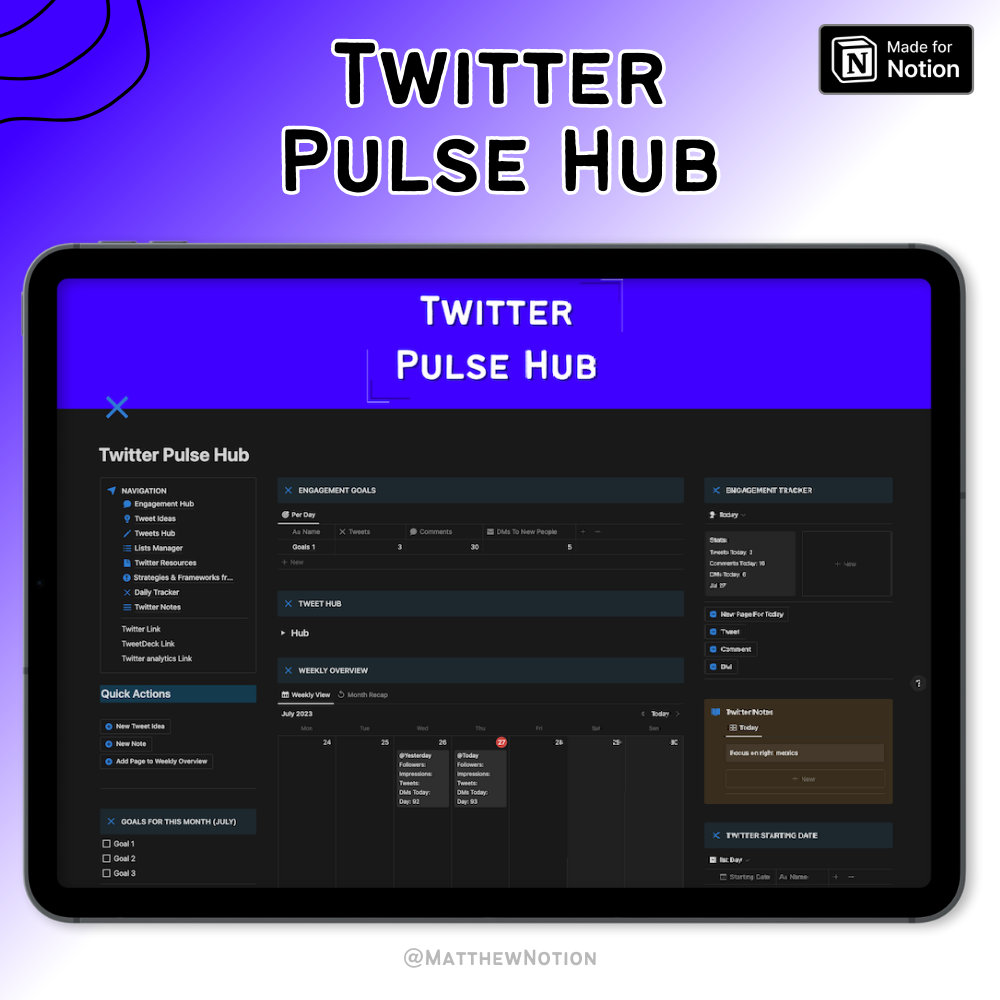 Twitter Pulse Hub logo