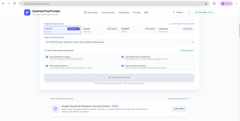 OptimizeYourPrompt. screenshot 3