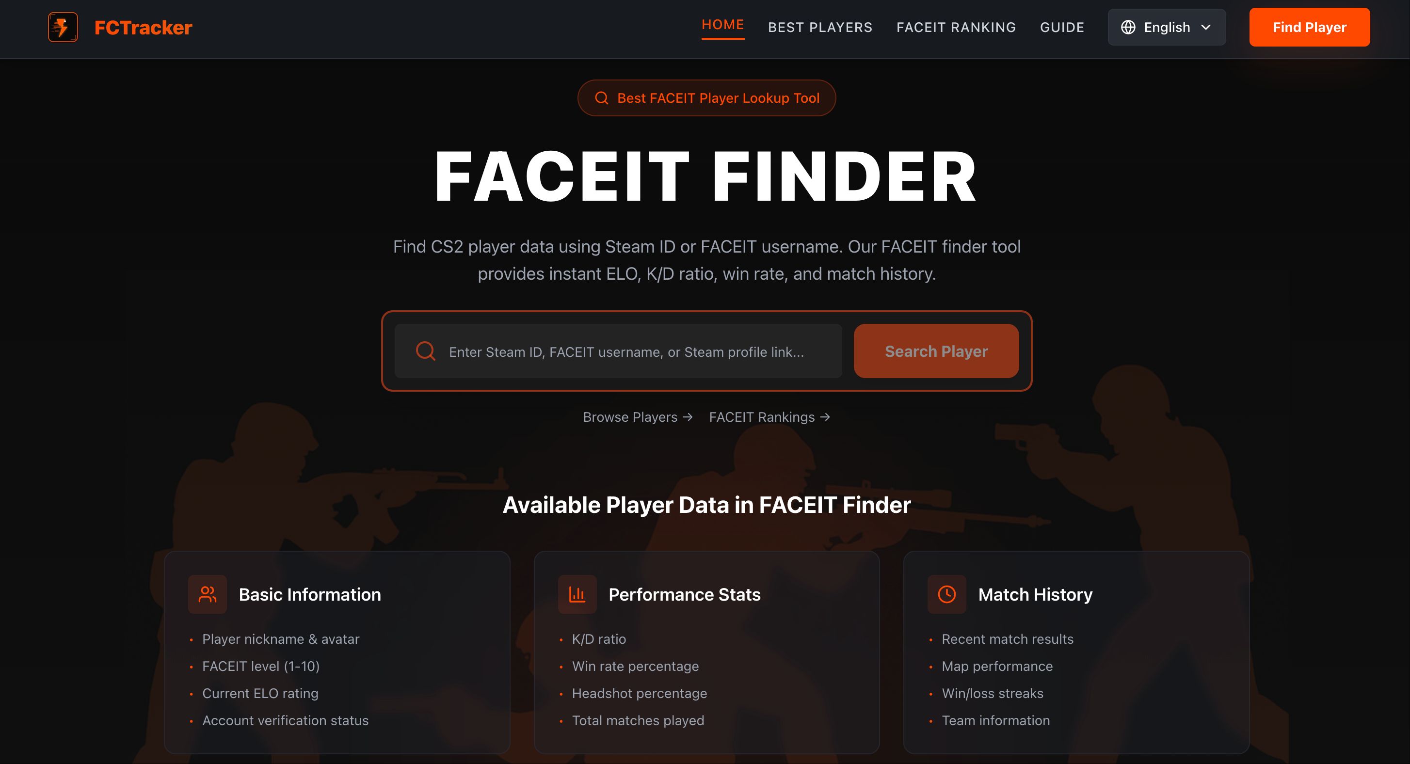 Média Fctracker - Faceit Finder pour CS2 - CS2 FACEIT STATS, plus rapide et plus propre que Facet lui-même 1